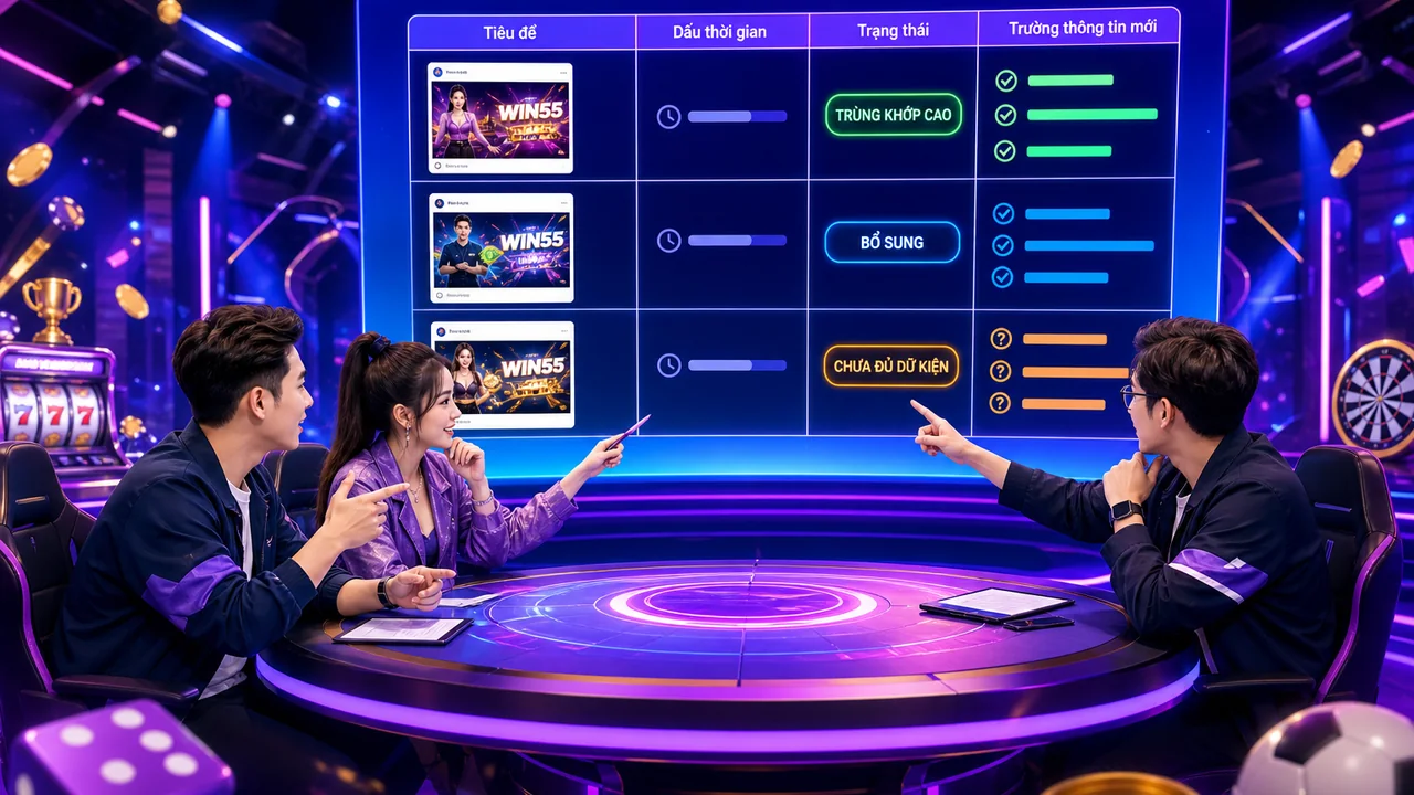 Đọc tin sự kiện thông minh: cách phân biệt tin lặp lại và cập nhật mới win55